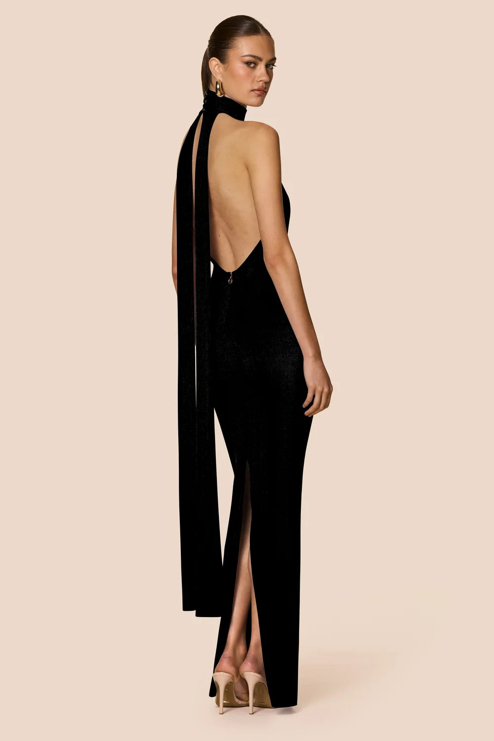 Crush Halter Gown - NOOKIE